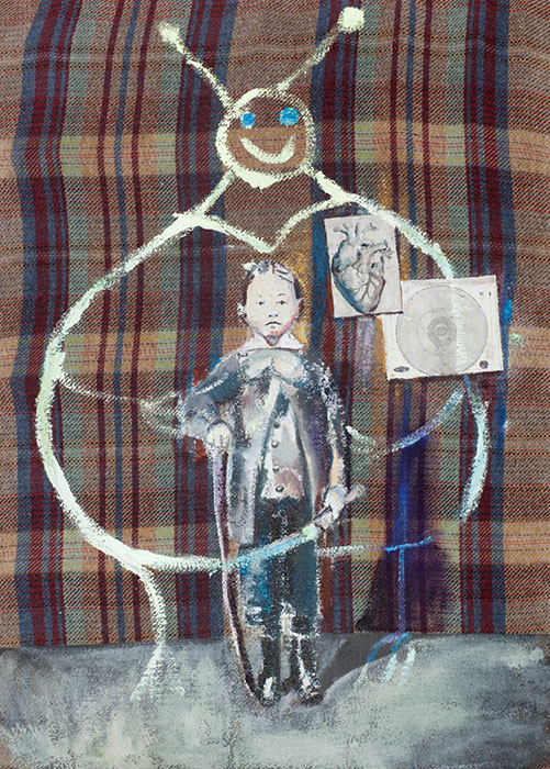 KÄFER UND INNERE PLANETEN / 2020 / 140x100cm
