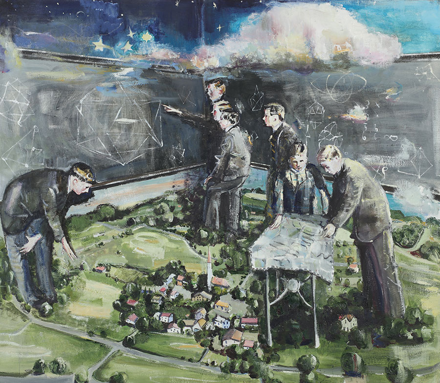 KLEINER KOSMOS / 2018 / 130x150cm