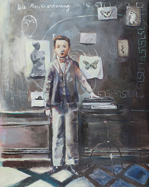 SERIOUS ART HISTORIAN / 2019 / 150x120cm
