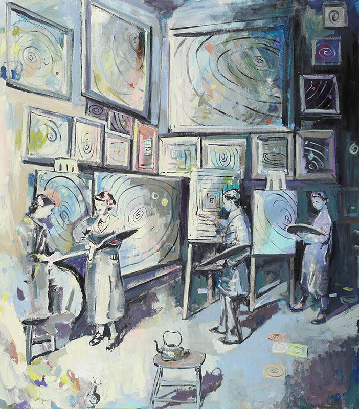 Studio Universe / 2020 / 170x150cm