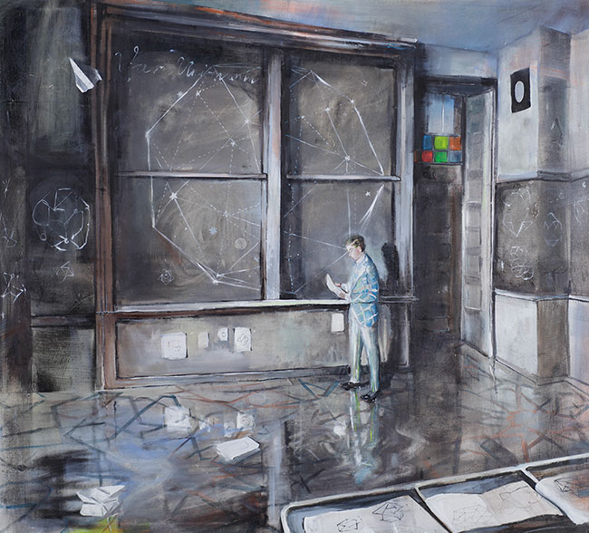 WELTALL / 2016 / 180x200cm