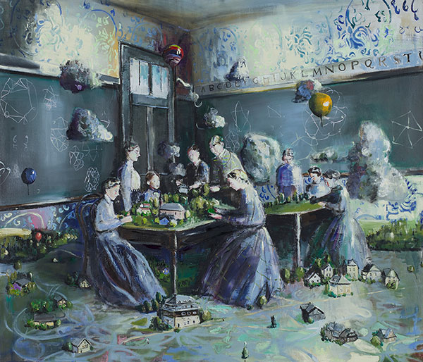 WELTENTWURF 2 / 2017 / 155x180cm